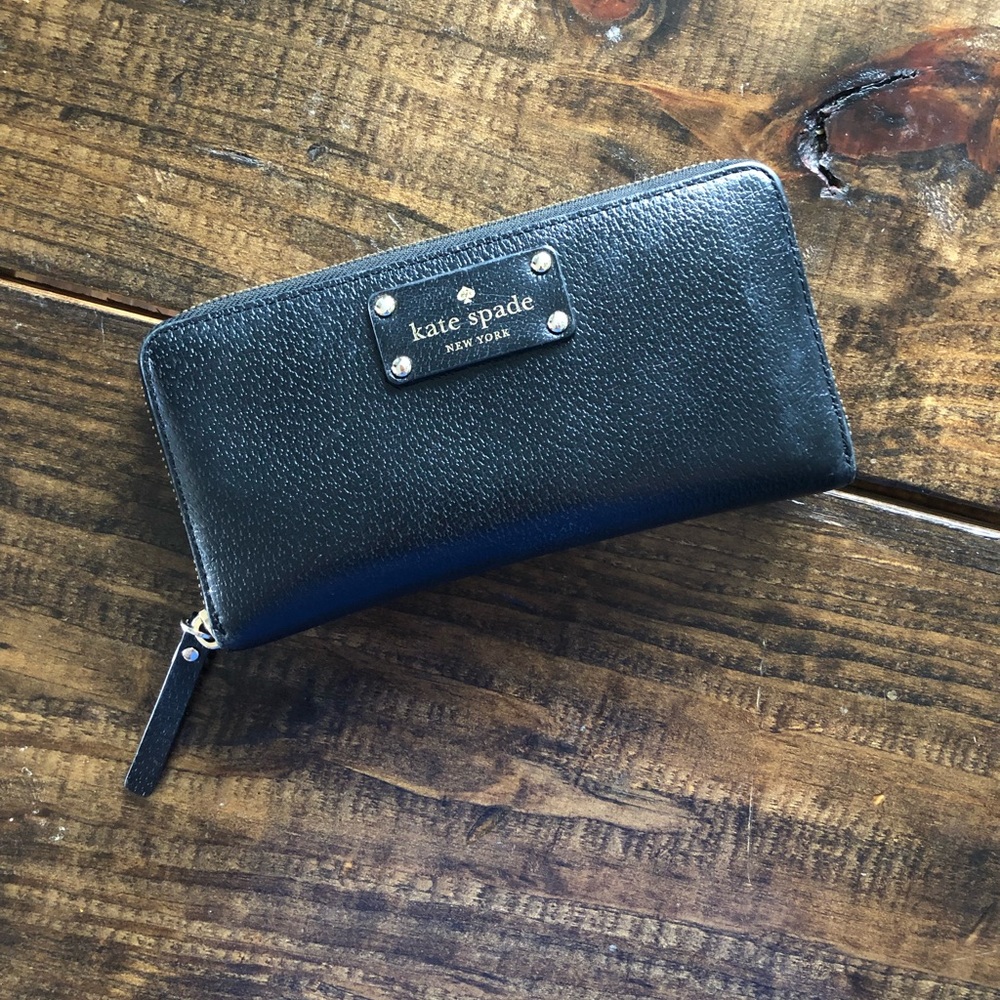 Black Kate Spade Wallet